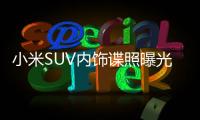 小米SUV内饰谍照曝光 预计2025年正式发布